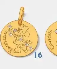 Le manège à bijoux Pendentif Zodiaque Laque, Taureau*, Minnie Disney, or Jaune 1.20 g. offre