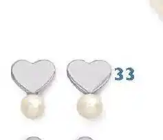 Boucles En Argent Rhodié Et Perle De Culture,