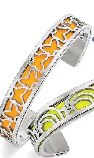 Bracelet Jonc Enfant Méli Versa En Acier, 10mm, Diamétre Petit Modéle