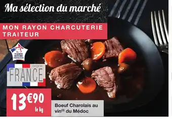 Migros Boeuf Charolais Au Vin Du Médoc offre