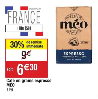 Café En Grains Espresso Méo
