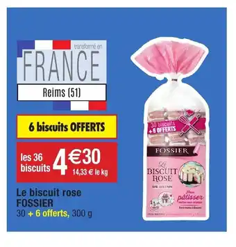 Migros Le Biscuit Rose Fossier offre
