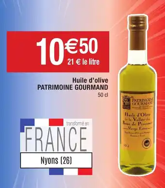 Migros Huile D'Olive Patrimoine Gourmand offre