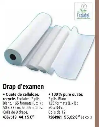 Drap D'examen