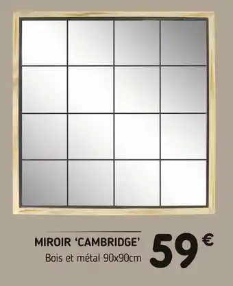 Miroir ‘cambridge’