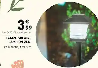 Imaginea Lampe solaire ‘lampion zen’ offre
