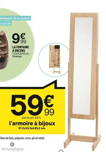 Centrakor L’armoire à bijoux offre