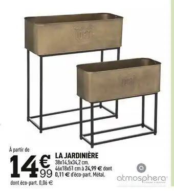 Centrakor La jardinière offre