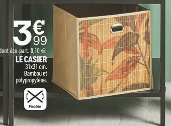 Centrakor Le casier offre