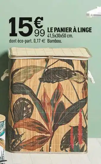 Centrakor Le panier à linge offre