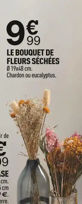 Centrakor Le bouquet de fleurs séchées offre