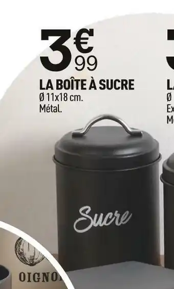 Centrakor La boîte à sucre offre