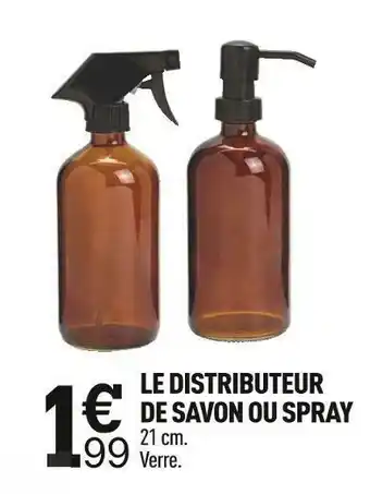 Centrakor Le distributeur de savon ou spray offre