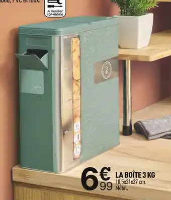 Centrakor La boîte 3 kg offre
