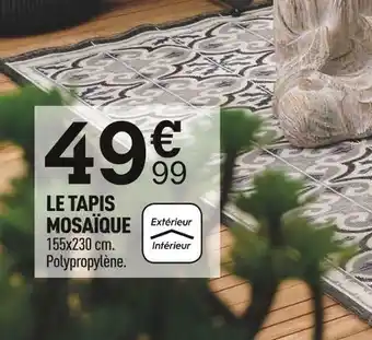 Centrakor Le tapis mosaïque offre