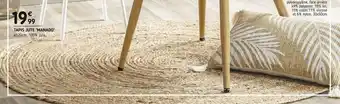L'incroyable Tapis jute ‘manado’ offre