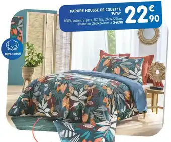 Parure housse de couette ‘paya’