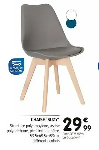 Chaise ‘suzy’