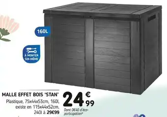 Malle effet bois âstanâ