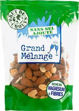Match Brut de coque grand mélange graines grillées offre