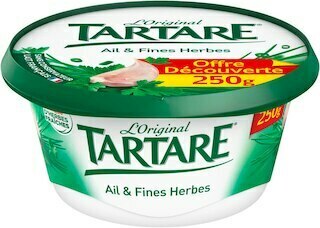 Match Tartare fromage frais offre