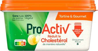 Proactiv margarine sans huile de palme