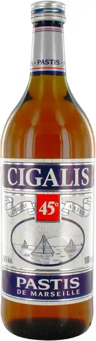Cigalis pastis