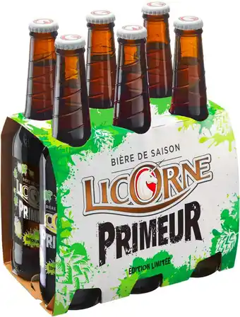 Match Licorne primeur offre