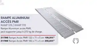 Rampe Aluminium Accès Pmr