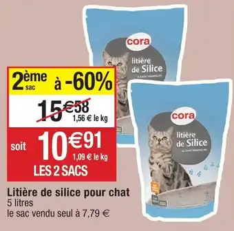 Migros Litière de silice pour chat offre