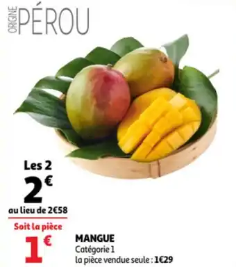 Auchan Mangue offre