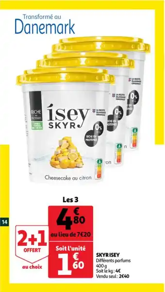 Auchan Skyr isey offre