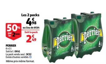 Auchan Perrier offre