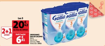 Auchan Croissance Gallia Calisma offre