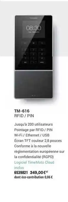 Tm 616 Rfid Pin