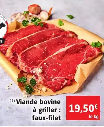 Colruyt Viande bovine à griller : faux-filet offre