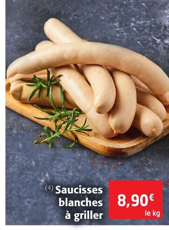Colruyt Saucisses blanches à griller offre