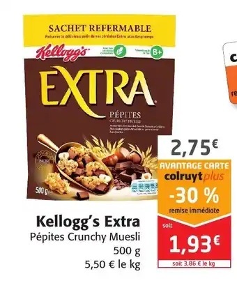 Colruyt Kellogg's Extra offre