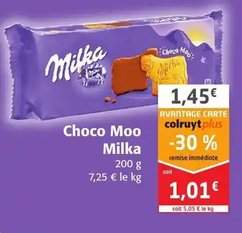 Colruyt Choco Moo Milka offre