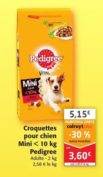 Colruyt Croquettes Pour Chien offre