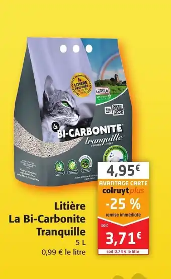 Colruyt Litière La Bi-Carbonite offre