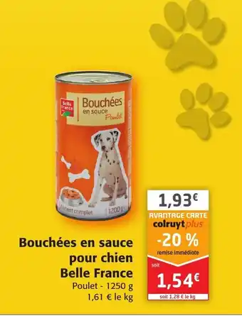 Colruyt Bouchées En Sauce Pour Chien offre