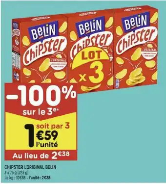 Chipster l'Original Belin