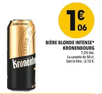 Supeco Bière Blonde Intense offre