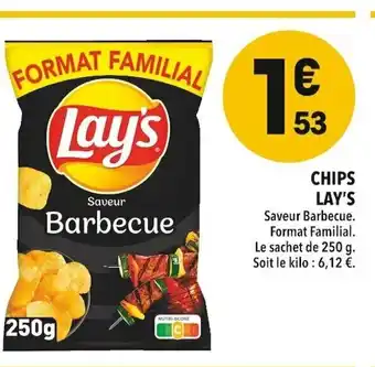 Supeco Chips Lays offre