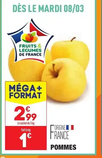 ALDI Pommes offre