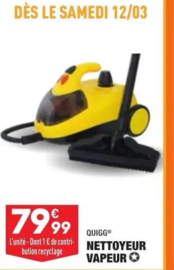ALDI Nettoyeur Vapeur offre