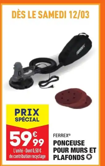 Ponceuse Pour Murs Et Plafonds