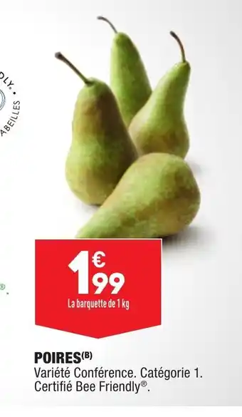 ALDI Poires offre