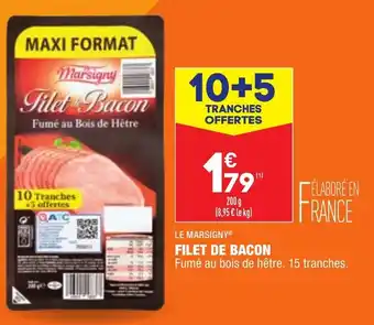 ALDI Filet de Bacon offre